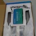 Fingerprint Door Lock Biometric Door Knob with Keypad Keyless Entry, Door Locks for Bedrooms, Home Hotel Office Apartment Black