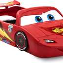 Delta Children Disney/Pixar Cars Lightning McQueen Toddler-To-Twin Bed with Toy Box by Delta Children
