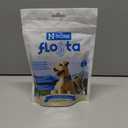 N-Bone Flossta Dual Action Dental Chews for Dogs, Unique Twist Shape for Deep Teeth Cleaning and Proactive Dental Care, Peanut Butter Flavor, 8 Count 6.4-oz Bag