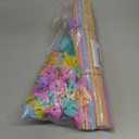 100 pcs 13inch Plastic Colorful Balloon Sticks Holders and Cups for Party, Wedding, Anniversary Decoration