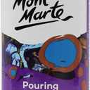 2 x Mont Marte Premium Pouring Acrylic Paint, 240ml (8.11oz), Phthalo Turquoise, Pre-Mixed Acrylic Paint, Suitable for a Variety of Surfaces Including Stretched Canvas, Wood, MDF and Air Drying Clay.