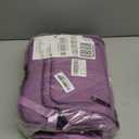 Large Travel Backpack, Laptop Backpack for women, Expandable 52L Carry On Backpack, TSA Water Resistant Weekender 18.4 Inch Laptop Backpack, Anti Theft Business Computer Bag with USB Port, Purple