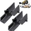 Miter Saw Dust Deflector NA033407, 2-Pack Dust Collection Adapter Replacement for DWS779 DWS780 DWS779R DWS780-B2, Durable Dust Port for Improved Dust Management
