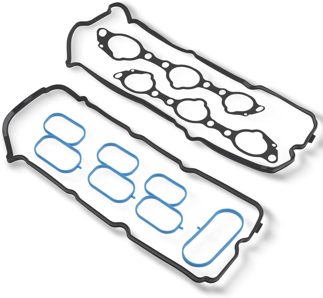 4.0L Engine Valve Cover Gaskets Compatible with Nissan Suzuki Vehicle Frontier 05-19, NV1500 NV2500 NV3500 12-20, Pathfinder 05-12, Xterra 05-15, Equator 09-12 Replaces# VS50608R MS964542 MS19260