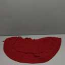 24 Inches Knitted Christmas Tree Skirt for 3-4Ft Tree, Small Tree Skirts for Pencil Tree, Cable Knit Red Thick Christmas Tree Mat, Rustic Farmhouse Decorations Xmas Home Party Holiday DecorRed 24