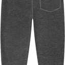 Boy's Baggy Cotton Sweatpants Casual Elastic Joggers Pants, 9-10 Years