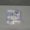 Frienda 12 Pcs Blue Floral Cocktail Coaster 6'' x 6" Something Blue and White Reusable Fabric Coaster Washable Square Dinner Towel for Bridal Shower Bachelorette Party Decoration