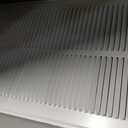 EZ-FLO 12 x 24 Inch (Duct Opening) Return Air Vent Cover for Wall or Ceiling, Solid Steel Return Air Filter Grille, HVAC Vent Cover, White, 61668