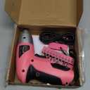 Hi-Spec Electric Screwdriver 27pc 3.6V Pink USB Small Power Screwdriver Set. Cordless & Rechargeable with Driver Bit Set