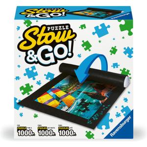 Ravrnsburger stow & go puzzle mat, black, 1000pc puzzles