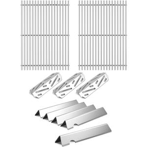 Genesis II Grill Replacement Parts 66802 Grates 66795 Flavorizer Bars 66685 Heat Deflector for Weber Genesis ii Grill Parts 2 GS4 300 Series GBS ii E-310 E-315 E-335 S-335 SE-310 SE-335 LX S-340 66095