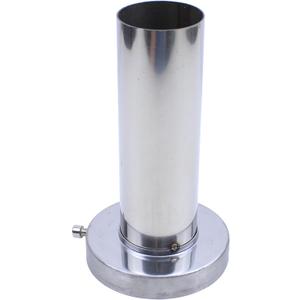 ApplianPar 4 inch Stainless Steel Round Exhaust Insert Muffler Tip Inner Removable Silencer for Honda Civic Accord Pilot Fit Ridgeline Acura ILX TSX