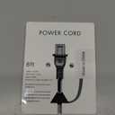 Printer Power Cord for HP OfficeJet Pro/Envy/DeskJet/Photosmart Series, 2 Prong Power Cable Replacement