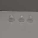 Vaguelly 3 Pcs 2.4" Wide Baby Bottle Cap Bottle Replacement Caps Parts Dome Lid Protects Nipples Clear Baby Feeding, 2.44X2.44X2.16in