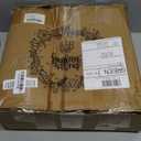 Real Touch Norfolk Pine 22IN Green Wreath and Garland Artificial Faux Greenery Norfolk Pine for Holiday Indoor Mantle Decor (6FT)