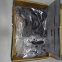 WALI TV Wall Mount Articulating LCD Monitor Full Motion 15 inch Extension Arm Tilt Swivel for Most 13 to 32 inch LED TV Flat Panel Screen with Mounting Holes up to 100x100mm (1330LM), Black