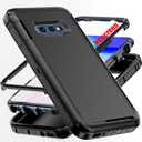 AYMECL for S10e Case,[Military Grade] 3 in 1 Full Body Shockproof Dust/Drop Proof Heavy Duty Protection Cover,for Samsung Galaxy S10e 5.8 Inch,Black