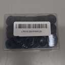 5/16" ID x 3/4" OD Stainless Flat Washers, 0.327" ID x 0.75" OD x 0.06" Thick, Stainless Steel 18-8 (304), Black Finish Metal Washer, 100 PCS