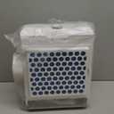 3-in-1 Indoor Dryer Vent Kit, Upgraded Safety Vent Flap, Stainless Steel Screen with 5PCS Polyester Filters and Water Drawer System, Dryer Vent Box for Electric Dryer, White