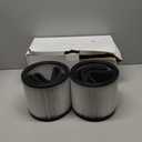 CERO 90304 Replacement Filter for Shop Vac 90304, 90350, 90333, 90585, 5 Gallon and Above Wet/Dry Vacuum Cleaners (2 Replacement Filter+2 Lids+4 Foam Sleeve Filters)