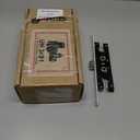 Storm Door 2 Piont Mortise Lock Body Replacement Fit for Pella Storm Door Handle Set Part (White)