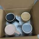 Large Ceramic Coffee Mug Set of 4, 16 oz Tea Cups with Handle, Porcelain Mug for Latte, Hot Tea, Cappuccino, Milk, Cocoa, Microwave & Dishwasher Safe Cups for Men Women Mug Lovers, Housewarming Gift