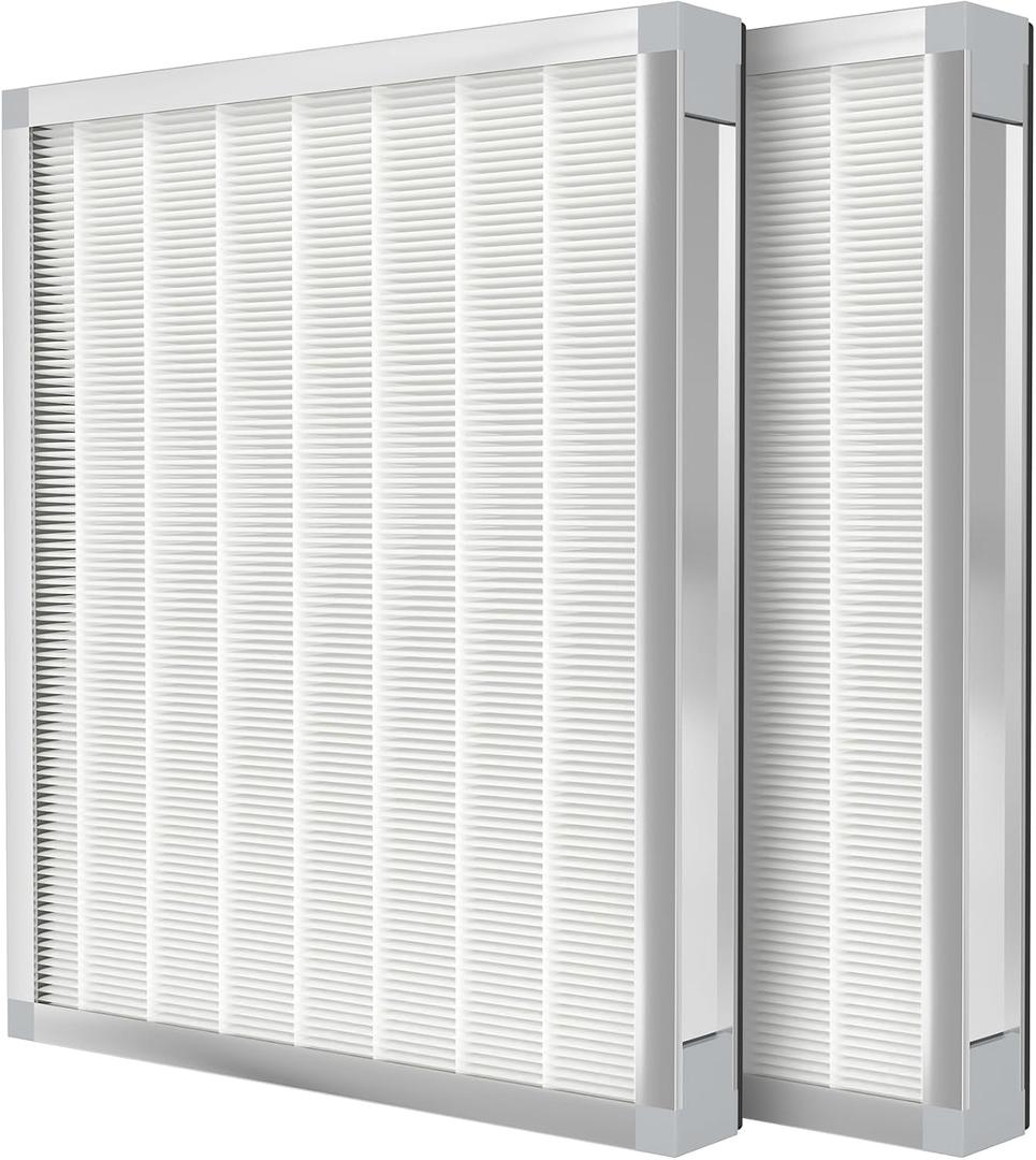 welnek F301H HEPA Filter for Air Shield 550 HEPA Air Scrubber - Stage 2 550 Air Filter, H13, 16 x 19 x 2" Replacement Filter Compatible with bluedri, dri-eaz, phoenix & bear Air shield Models, 2Pack