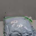 Homiest Decorative Knitted Throw Blanket with Fringe Soft & Cozy Tassel Blanket for Couch Sofa Bed (Baby Blue,50x60)