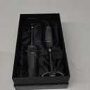 Gold Rim Champagne Gift Glasses | Set of 2 | Crystal Square Toasting Flutes for Bride and Groom, Wedding, Anniversary, Birthday | Elegant Long Stemmed Glassware for Sparkling Wine, Prosecco