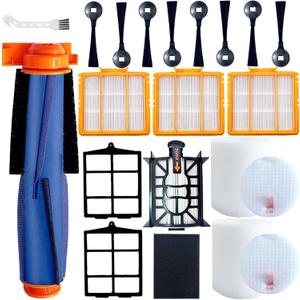 Replacement Kit Compatible with Shark AI AV2501S AV2511AE AV2501AE RV2502AE RV2610WA AV2510AOUS RV2520AOUS RV2400WD AI Ultra 2-in-1 Robot Vacuum,Accessiroes Include Main Brush,Filters,Side Brushes