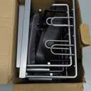 Aitatty Hanging Shower Caddy Over Door: Silver Rustproof Shower Organizer over the Door - No Drilling Bathroom Rack for Inside Shower