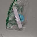 Flamingo Moisture Plus Women's Razor Set - No Shave Gel Needed - 1 Razor Handle, 1 Blade Refill, Shower Holder - Seafoam