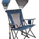GCI Outdoor Sunshade Rocker Outdoor Rocking Chair with Canopy