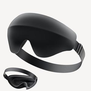 Sleep Mask for Side Sleeper, 100% Light Blocking Eye Mask for Men Women, Soft 3D Contoured Sleeping Masks with Adjustable Strap, Zero Pressure on Lashes, Comfortable Breathable Eye Cover for Travel