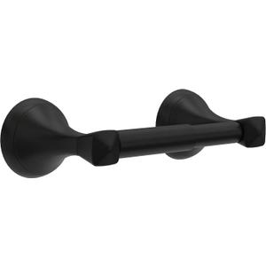Delta Toilet Paper Holder | Spring Loaded | Matte Black | Wall Mount | EsatoBathroom Accessories