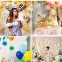 Hemmotop Photo Backdrop Stand, 10x7ft (WxH) Photography Background Stand for Photoshoot, Wedding, Birthday, Baby Shower Parties, Projector Screen, Decoration, Balloons