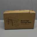 IBORING Drink Organizer for Fridge,Set of 2 Soda Can Organizer,Adjustable Width Soda Can Dispenser for Refrigerator, Clear