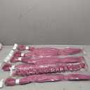 Deep Pink Braiding Hair Pre Stretched Knotless Braiding Hair for Boho Braids(6 Packs)