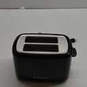 Toastmaster 2-Slice Cool Touch Toaster, Black with Stainless Accent