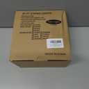 Cbebew Orange Halloween Lights, 25 FT Christmas String Lights with 25 C9 Incandescent Bulbs, Waterproof Halloween Decorations for Outdoor Indoor Patio Home Party Garden Yard Decor