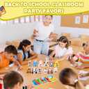 30 Set Welcome Back to School Gifts for Students Teachers Stuffed Animals Bulk Mini First Day of School Plush Animals with Card Small Stuffed Doll Tiny Keychain Classroom Gift Party Favors