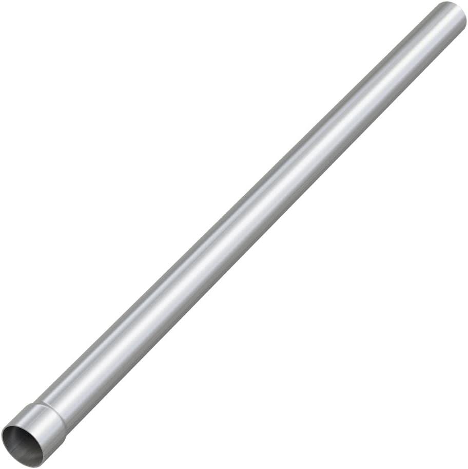 A-KARCK Straight Exhaust Pipe 4" Inlet, 304 Stainless Steel 48" Long Mandrel Exhaust Tube, Custom Your Own Exhaust System
