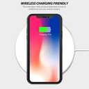 DJSOK Compatible with iPhone Xs Max CaseDesign Pattern Back Bumper Anti Scratch Reinforced Corners Soft TPU Caver,Cases for Men Women-Dont Touch My Phone 001