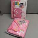 hahaland Toddler Busy Board Montessori Toys for 3 Year Old Girl Gifts, Educational Learning Toys with Life Skills, Alphabet, Number, Shape, Color, Easter Basket Stuffers Travel Sensory Busy Book Age 3