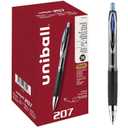 Uni-Ball 207 Retractable Gel Pens, Medium Point (0.7mm), Blue, 36 Count
