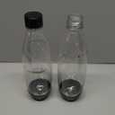 SodaStream Black 1L Slim Carbonating Bottles Twin Pack, Pack of 2