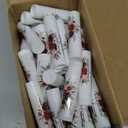 50 Pcs Wedding Bridal Shower Gifts Party Favors Bulk Floral Lip Balm Baby Shower Thank You Appreciation Gifts for Women Tea Bachelorette Party(Wedding Flower)