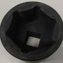 SUNEX TOOLS 572 1" Drive Standard 6 Point Impact Socket 2-1/4"