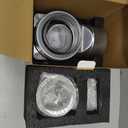 Magnetic Dryer Vent Coupling Easy to Clean Quick Connector Airtight Seal Dryer Vent Connector Kit Including a 2.6ft 4" Duct and two Clamps, DV90