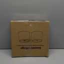 Burlap Lampshades Set of 2, 11.6" Top x 12.6" Bottom x 9.8" High, Brown Drum Shades for Table & Floor Lamps (Spider Fitter), Hand Crafted, Assembly Required